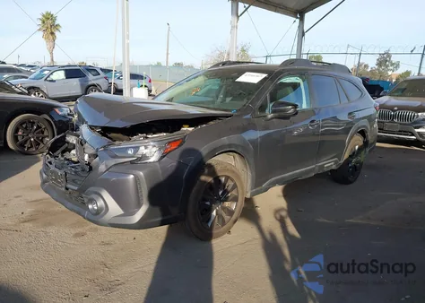 2023 Subaru Outback Onyx Edition из США, поврежденный, VIN 4S4BTAJC3P3102525